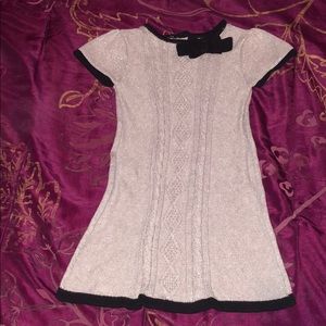 Girls shimmer sweater dress